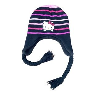 BOGO 🥳 Hello Kitty by Sanrio winter hat | girls youth OSFM black pink purple